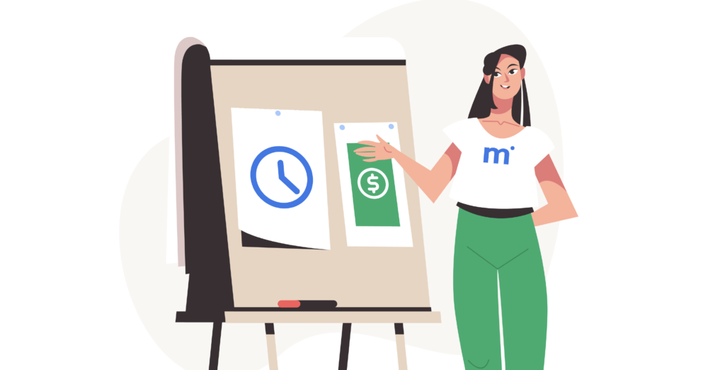 strategia marketingowa, screen z animacji